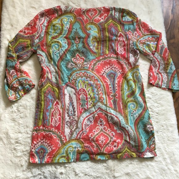 J. McLaughlin swim cover up size small - Picture 3 of 9